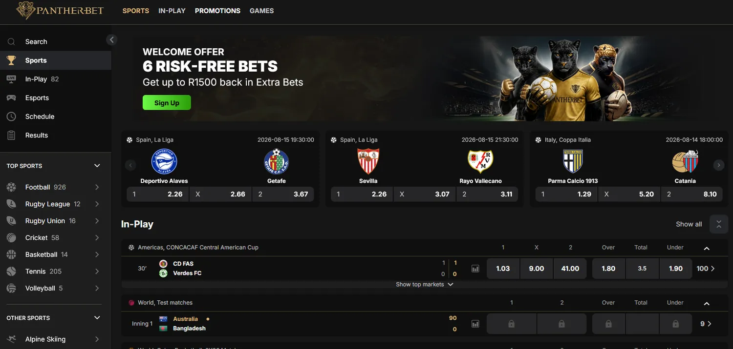 PantherBet sportsbook